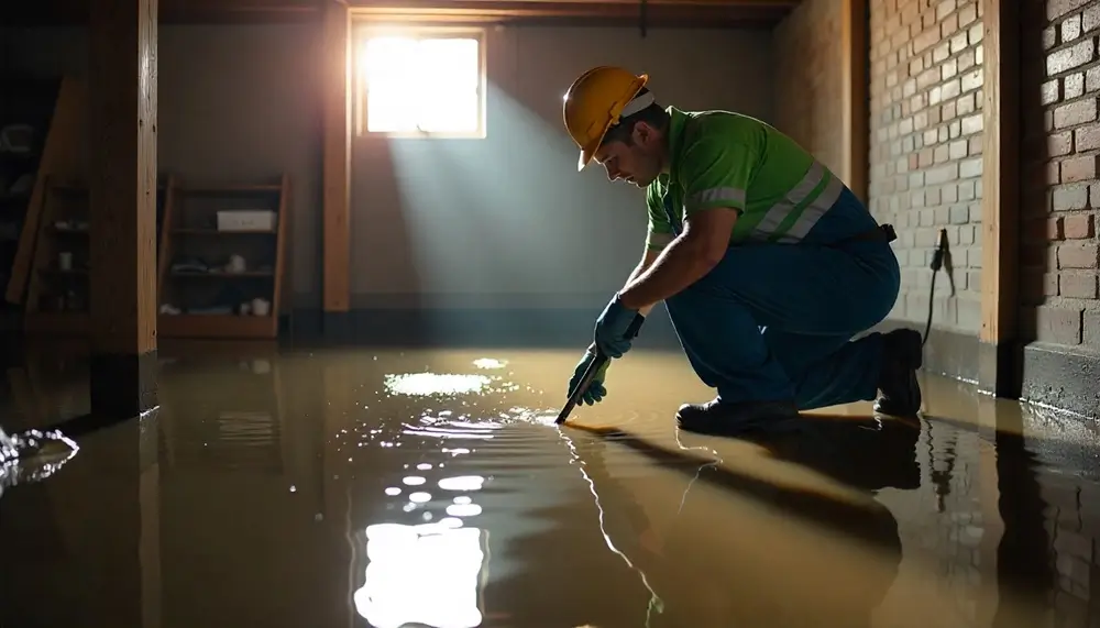 Professional water damage restoration services in Blachly, OR